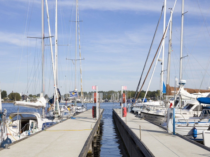 View from property 4, Waterfront Holiday Home in Arnemuiden, Middelburg