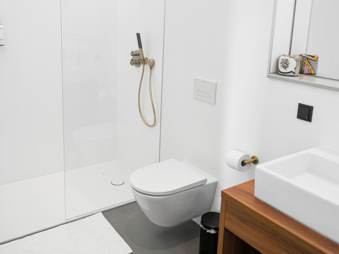 Bathroom 5, Holiday Home in Drenthe With Private Pool, Ooststellingwerf