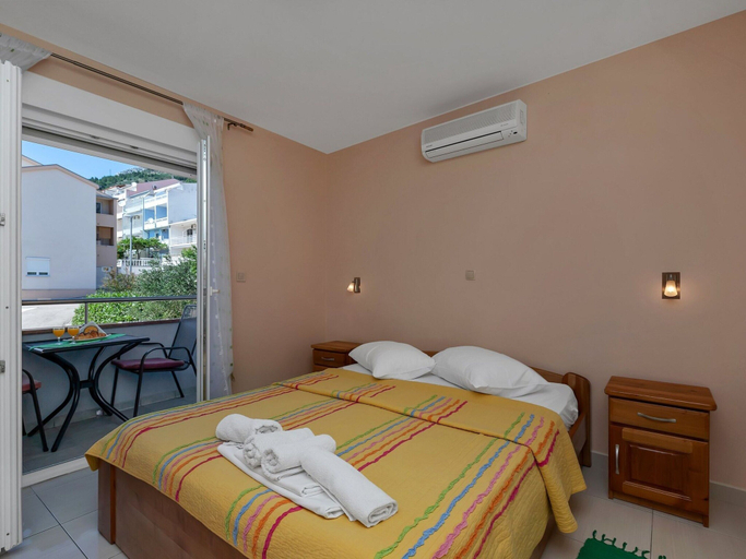 Bedroom 5, Apartments Villa Juric - One Bedroom Apartment With Balcony - 3, Baška Voda