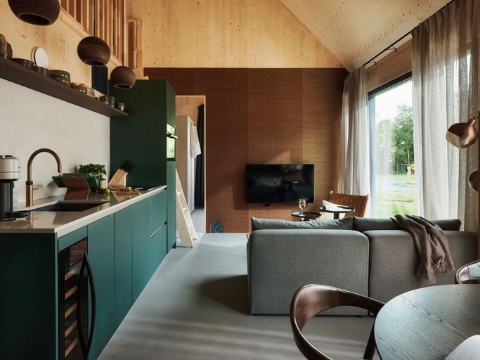 Private kitchen 2, Holiday Home in Achterhoek With Pool & Sauna, Hengelo