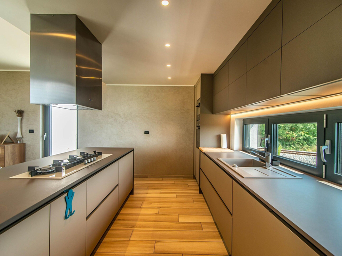Private kitchen 5, Luxury Villa With Pool and sea View, Vodnjan