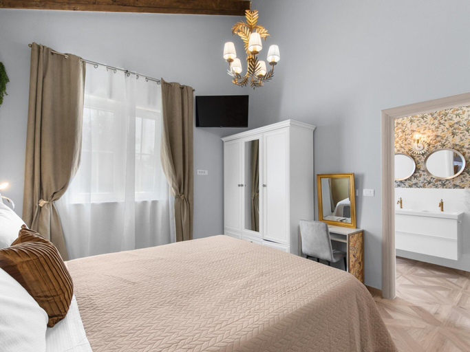Bedroom 2, Modern Villa With Swimming Pool and Fenced Garden, Žminj