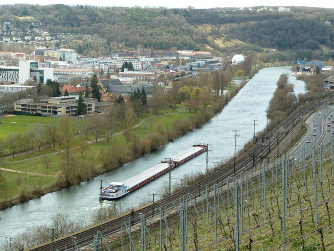 Aerial view 4, Black Modern Retreat, Würzburg