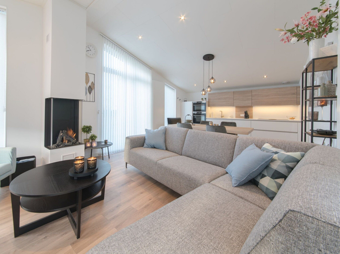 Living area 3, Holiday Home in Zeeland Near Stream Garden, Kapelle