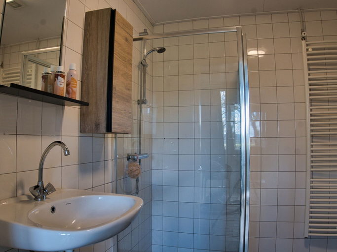 Bathroom 5, Holiday Home in Schoonloo With Balcony/terrace, Midden-Drenthe