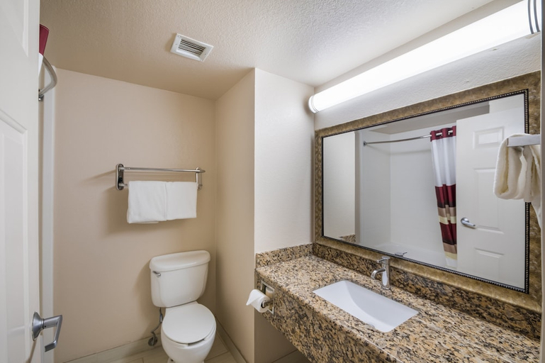 Bathroom 3, Red Roof Inn & Suites Austin East - Manor, Travis