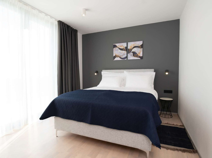 Bedroom 2, Stylish Stay with Hot Tub, Labin