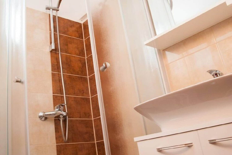 Bathroom 3, Apartments Paula - One Bedroom Apartment with Terrace 1, Tisno