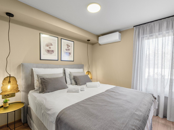 Bedroom 3, Family Apartment in Novigrad, Brtonigla