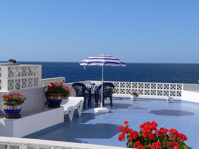 View from property, Casa Ultramarina in El Remo aan zee, Santa Cruz de Tenerife