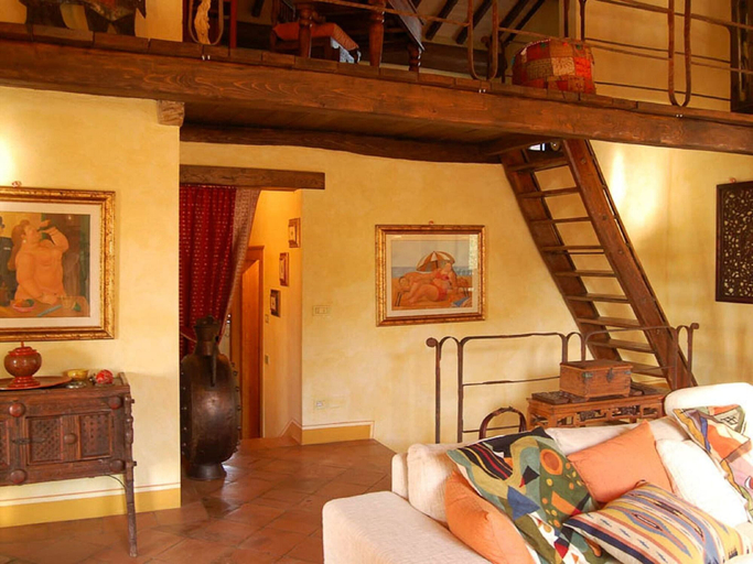 Living room, Orbetello Villa With Pool and Sauna, Grosseto