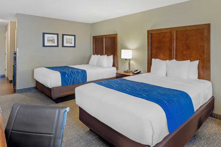 Bedroom 3, Comfort Inn & Suites Rocklin - Roseville, Placer