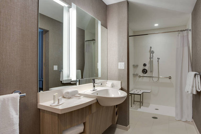Bathroom 4, SpringHill Suites by Marriott Fort Lauderdale Miramar, Broward