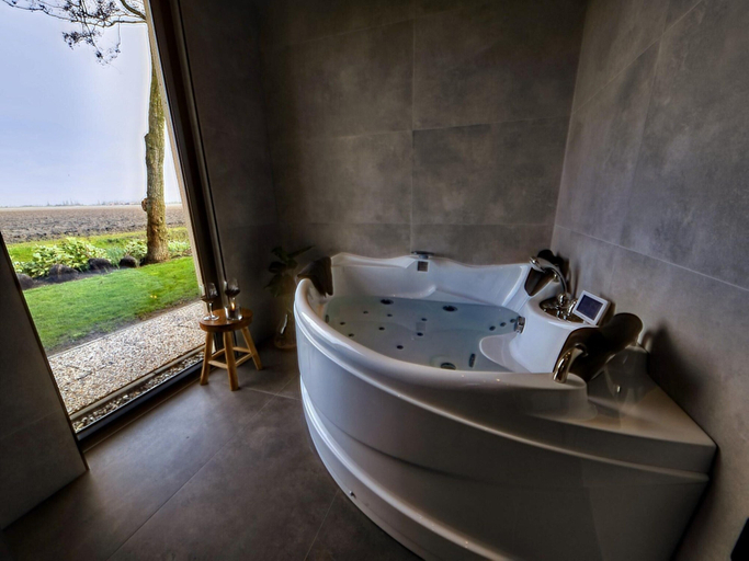 Bathroom 5, Holiday Home in Zevenhuizen With Sauna, Zevenhuizen-Moerkapelle