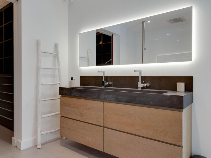 Bathroom 4, Wellness Villa With Sauna Near Beach, Goedereede