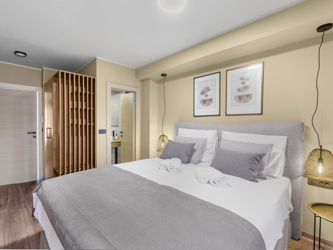 Bedroom 4, Family Apartment in Novigrad, Brtonigla