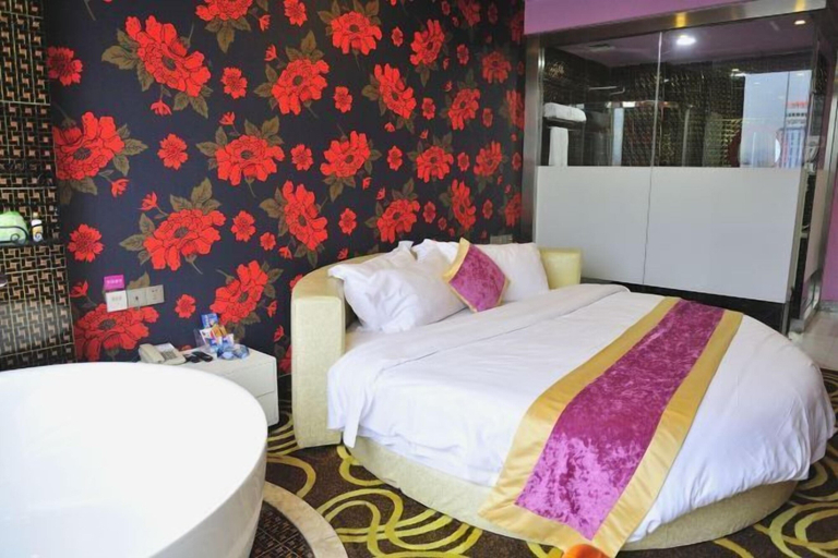 Bedroom 4, Aiqing Apartment Chain Hotel, Jiangmen