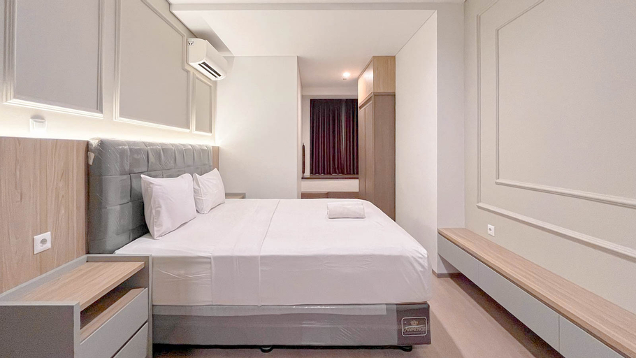 Bedroom 2, Modern Designed 2BR at 31 Sudirman Makassar Apartment By Travelio, Makassar