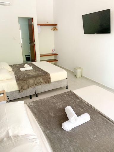 Bedroom 3, Hotel Santorini, San Gil