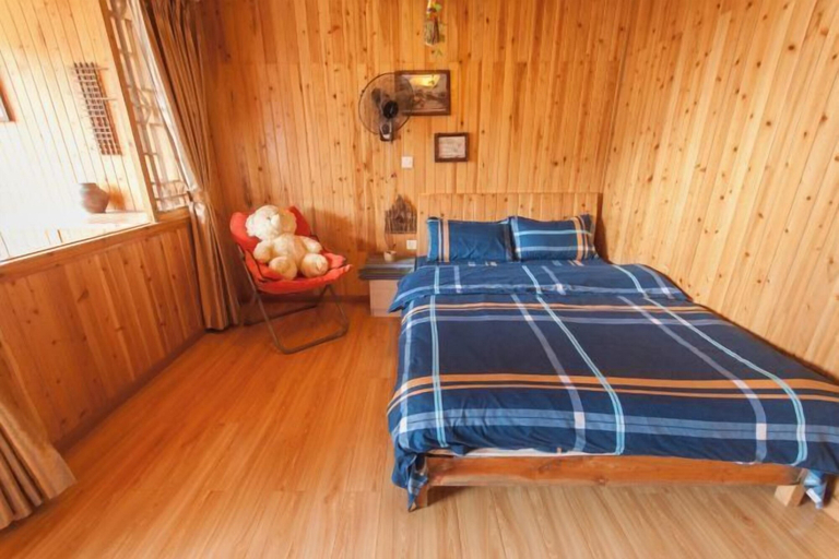 Bedroom 3, Shangli Ancient Town juxianzhuang farmhouse, Ya'an
