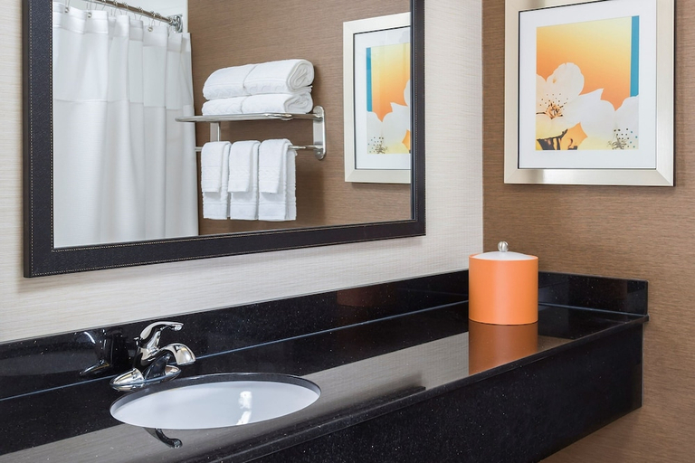 Bathroom 3, Fairfield Inn by Marriott Muncie, Delaware