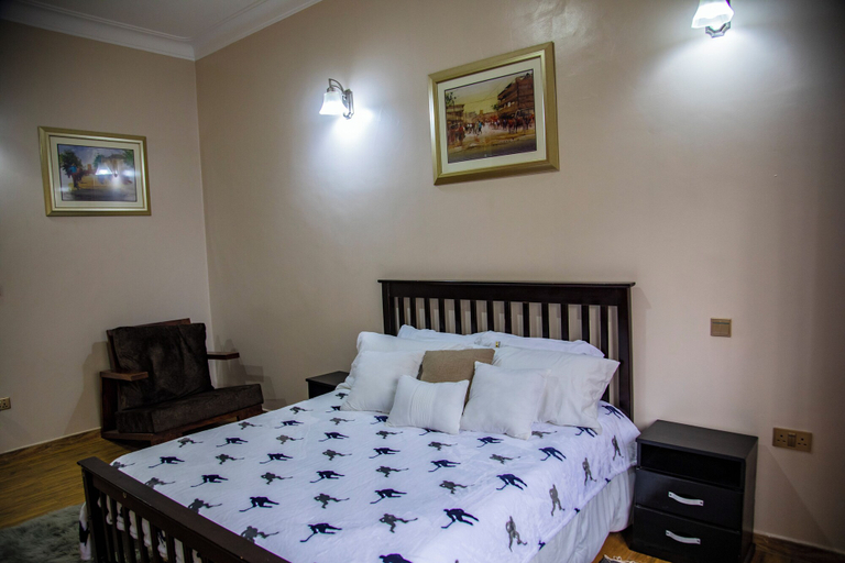 Bedroom 3, Malachite Apartments, Kampala
