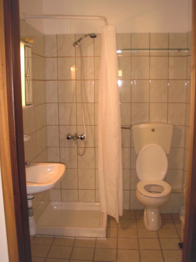 Bathroom 3, Ikos Studios and Apartments, Thessaly
