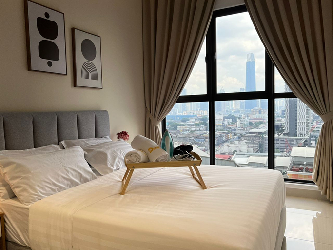 Bedroom 2, 3R3B KLCity CentreView (Balcony) - 8 pax, Kuala Lumpur