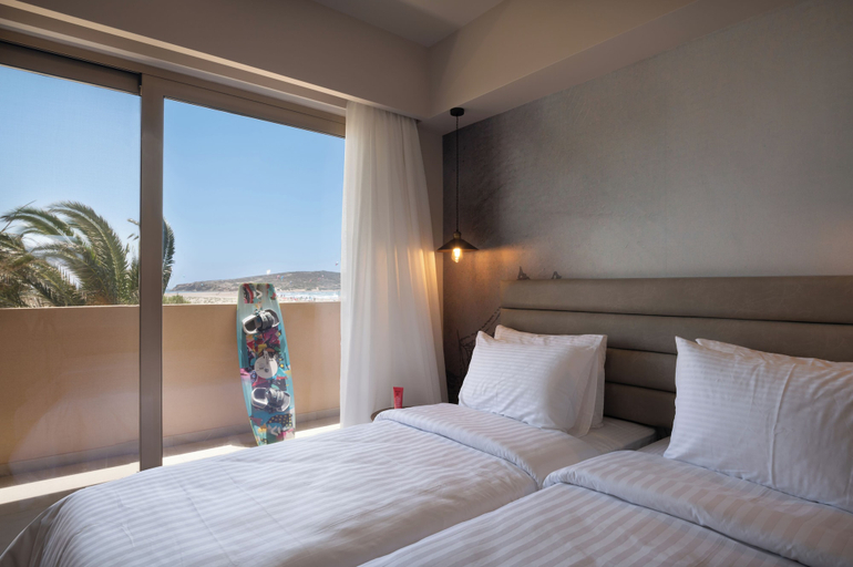 Bedroom 4, Prasonisi Light House Boutique Hotel, South Aegean