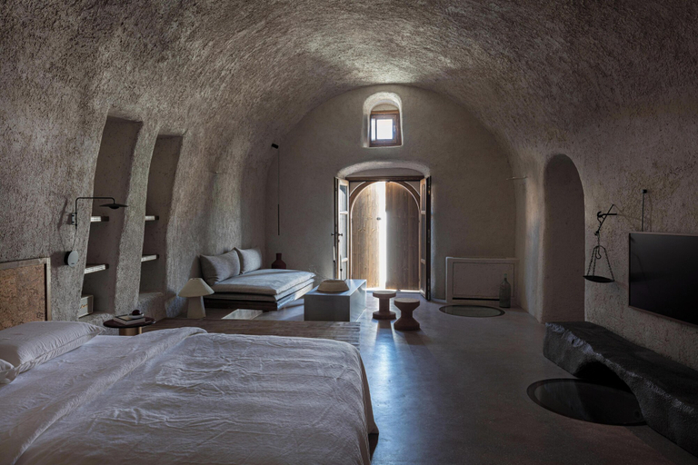 Bedroom 4, Kanava Cave Winery Villa, South Aegean