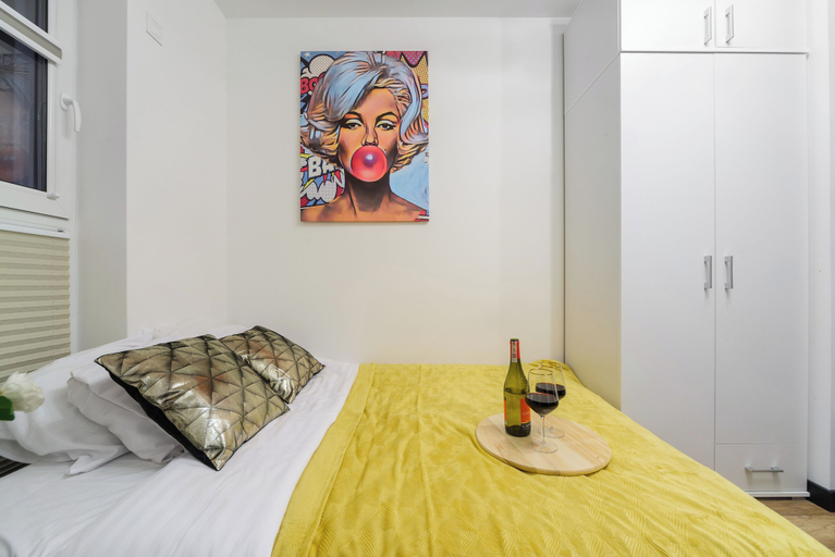 Bedroom 3, Lumina New 3-room apart with parking, Łódź