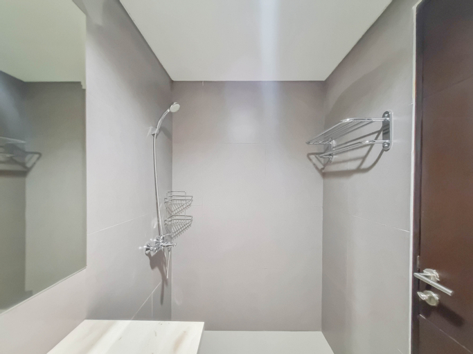 Bedroom 5, Homey and Minimalist Studio at Patraland Amarta Apartment By Travelio, Sleman