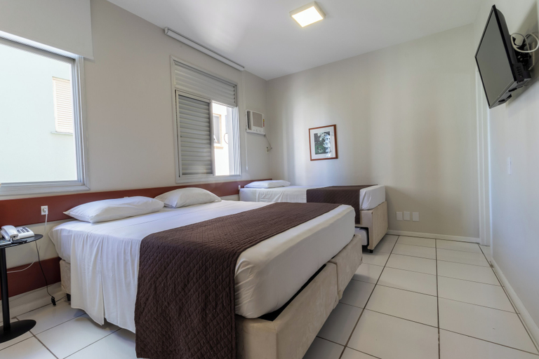 Bedroom 3, Rio Branco Apart Hotel, Florianopolis