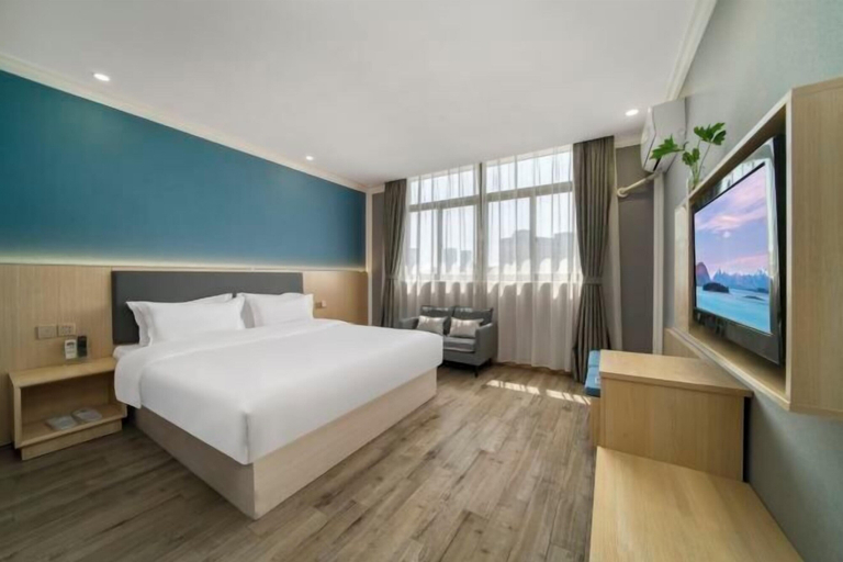 Bedroom 3, Heng 8 Chain Hotel (Tonglu Xuesheng Road), Hangzhou
