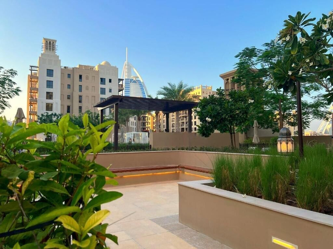 Exterior & Views, Aya - Modern 1BR Apartment with Balcony in Rahaal 2, Dubai