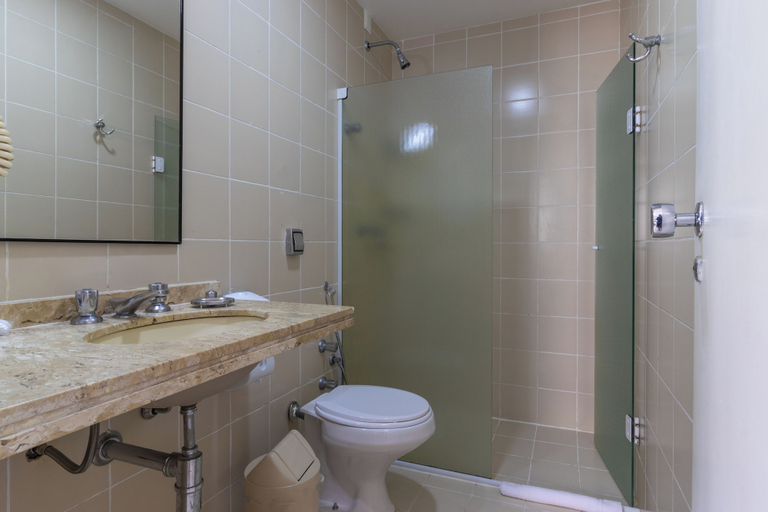 Bathroom 4, Rio Branco Apart Hotel, Florianopolis