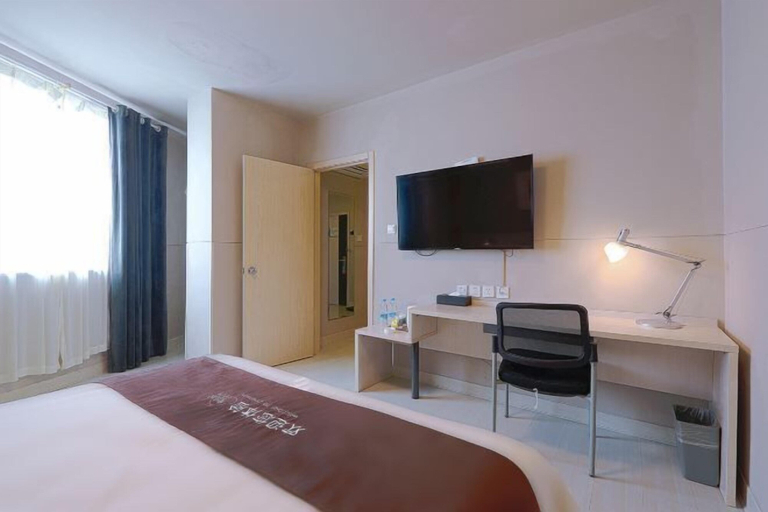 Bedroom 3, Jinjiang Inn (Yixing Renmin Middle Road Pedestrian Street), Wuxi