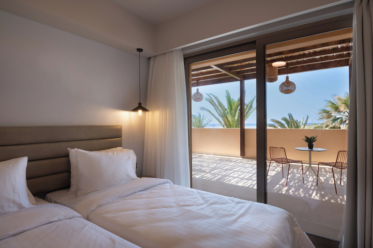 Bedroom 4, Prasonisi Light House Boutique Hotel, South Aegean