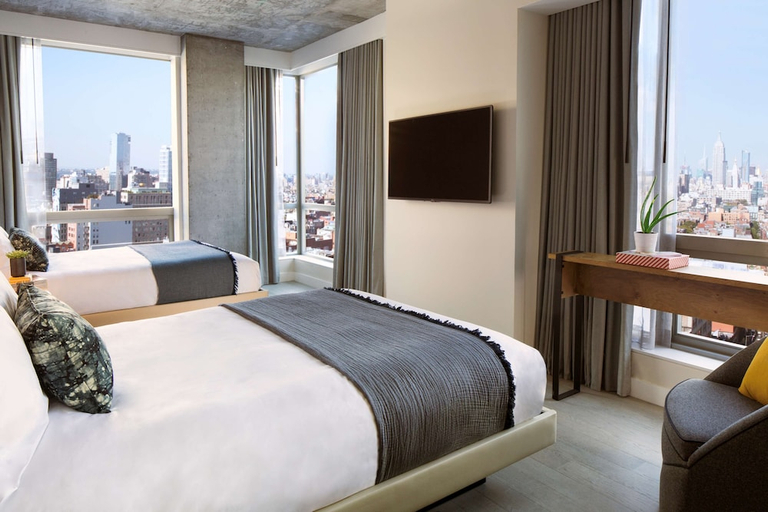 Bedroom 2, 50 Bowery Hotel, New York