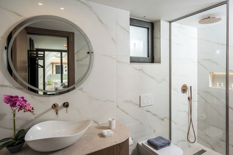 Bathroom 5, Vaya Suites by Omilos Hotels, Crete