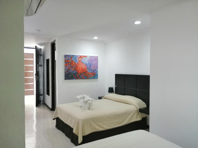 Bedroom 2, Hotel Plaza Playa, Cozumel