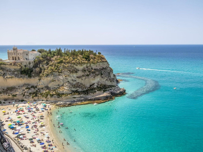 View from property 2, Holiday Home in Pizzo Near Tyrrhenian Sea, Vibo Valentia
