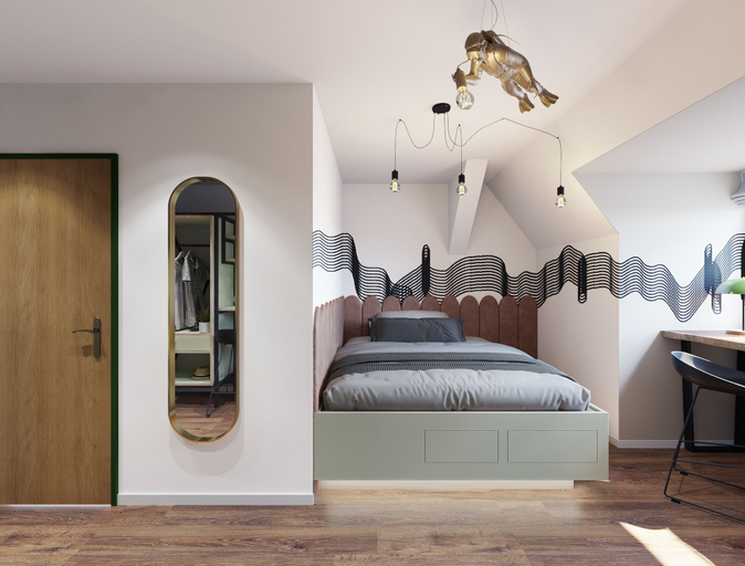 Bedroom 3, Mezzotel, Recklinghausen
