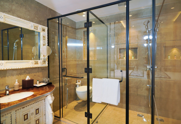 Bathroom, French Riviera- A Boutique Hotel, Panipat