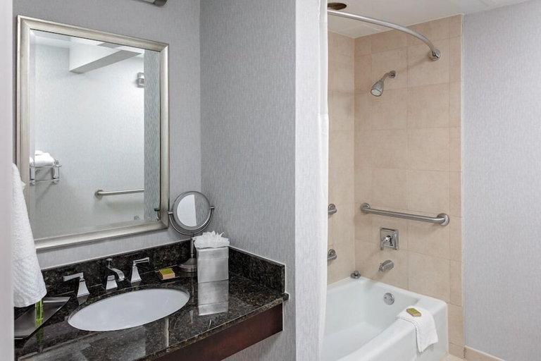 Bathroom 4, Doubletree by Hilton Hotel Omaha Downtown, Douglas