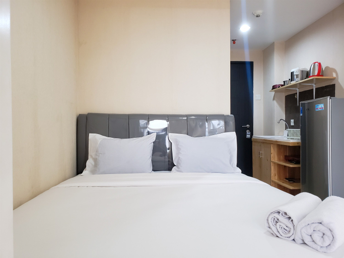 Bedroom 2, Nice and Elegant Studio at Belmont Residence Puri Apartment By Travelio, West Jakarta