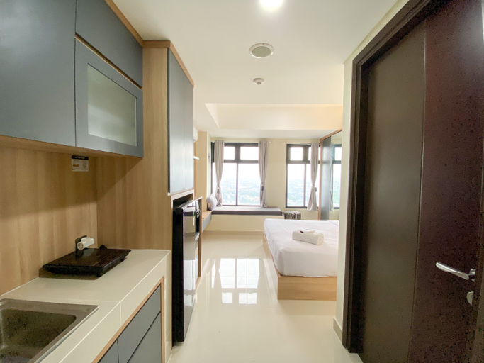 Bedroom 3, Minimalist Studio at Pollux Chadstone Apartment By Travelio, Cikarang
