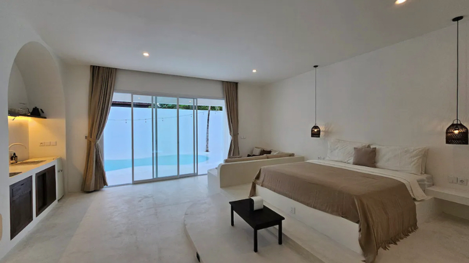 Bedroom 3, La Bianca Studio Apartment, Badung