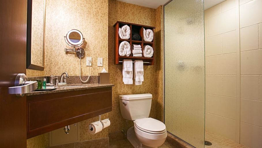 Bathroom 4, Oshkosh Marriott Waterfront Hotel, Winnebago