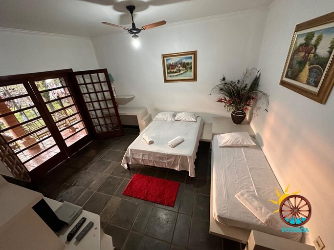 Bedroom, Pousada Rancho na Represa, Nova Odessa